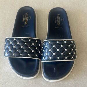 Valentino Studded slides. Size 36